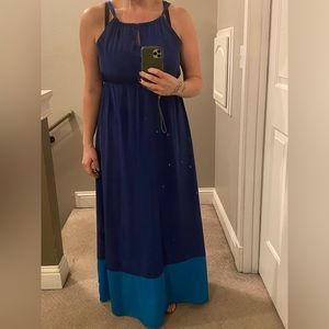 Blue Maxi Dress